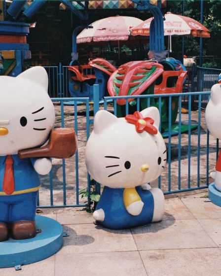 Hello Kitty statues