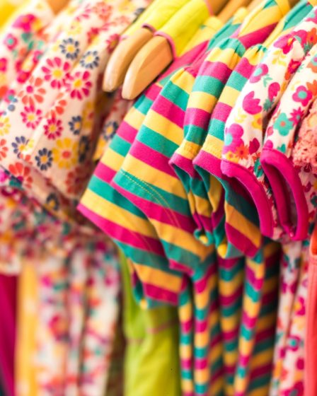 assorted-color apparel lot